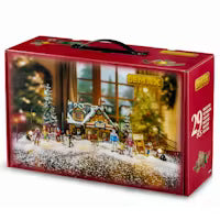 Lemax Apres-Ski Lodge Set