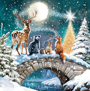 Tree & Animals x 12