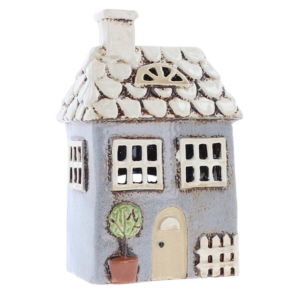 Garden House Grey Tea Light Holder