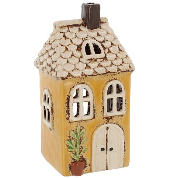 Garden House Yellow Tea Light Holder
