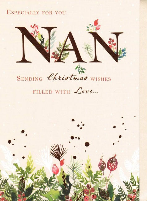 Nan Christmas Wishes
