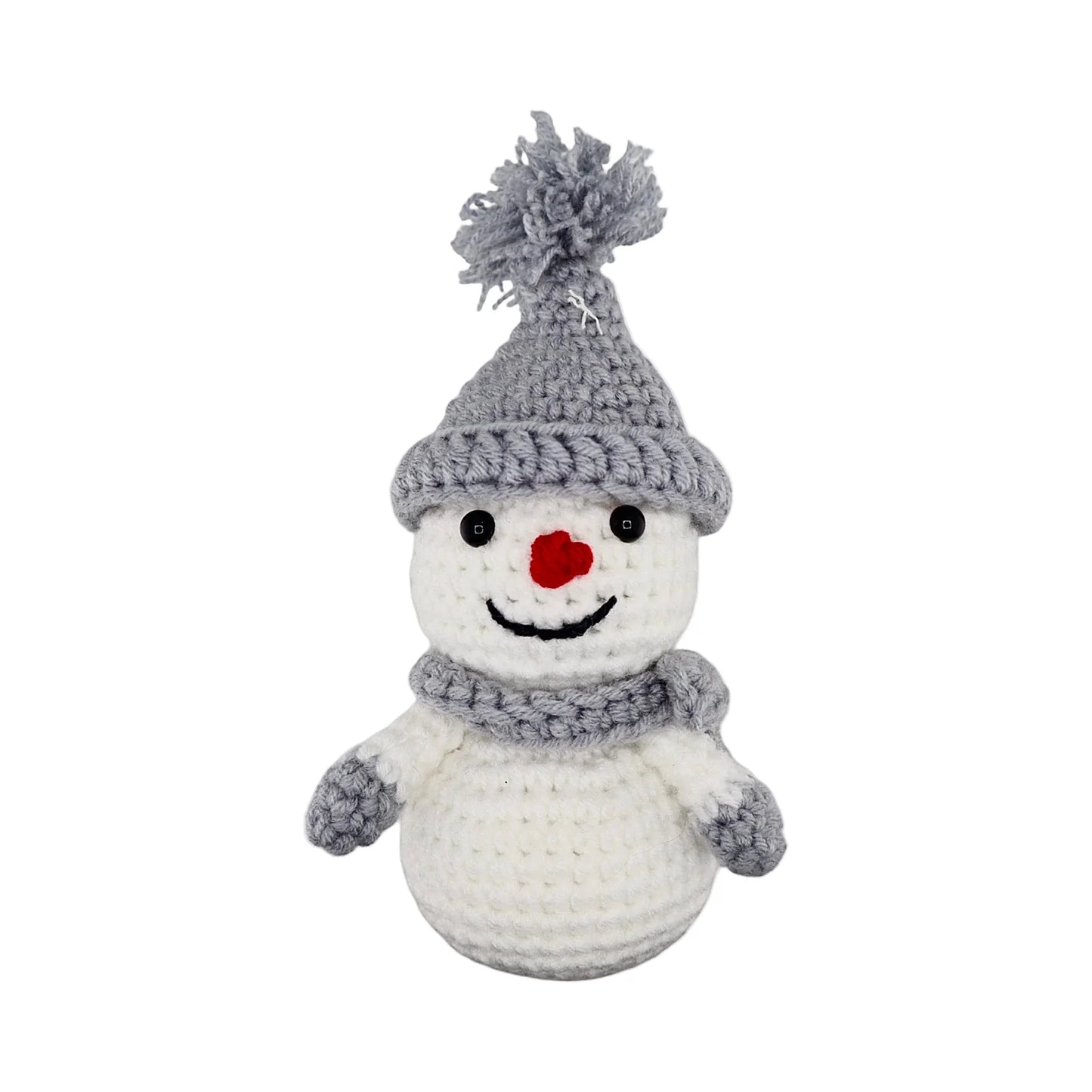 Xmas Snowman Hanging Crochet Decoration