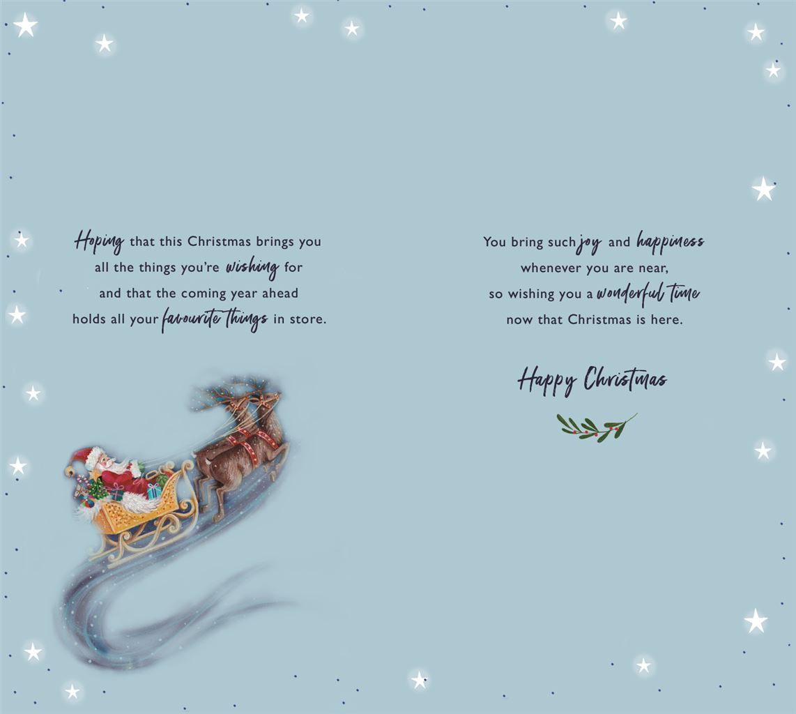 To Grandchildren At Christmas Sleigh