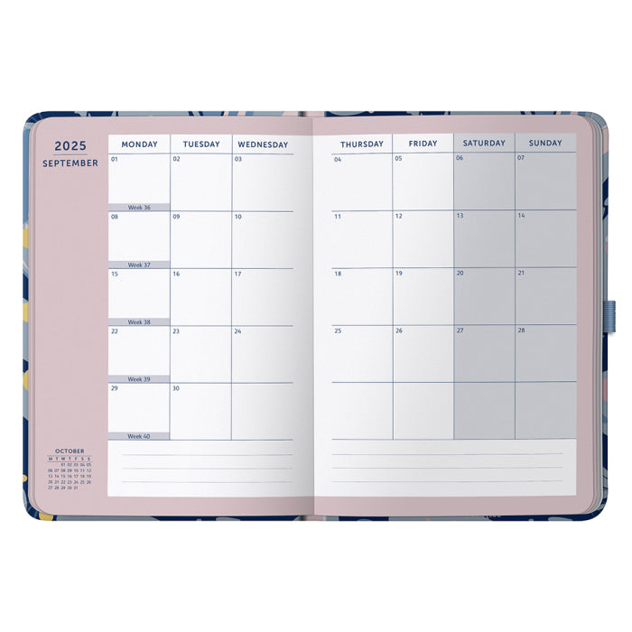 Perfect Planner 2025 Navy Marble