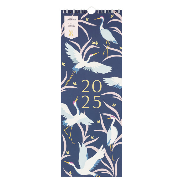 Slim Calendar 2025 Birds