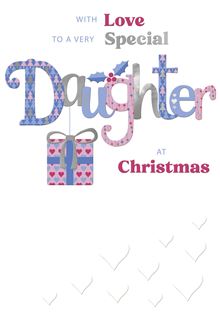 Daughter - Lettering With Gift