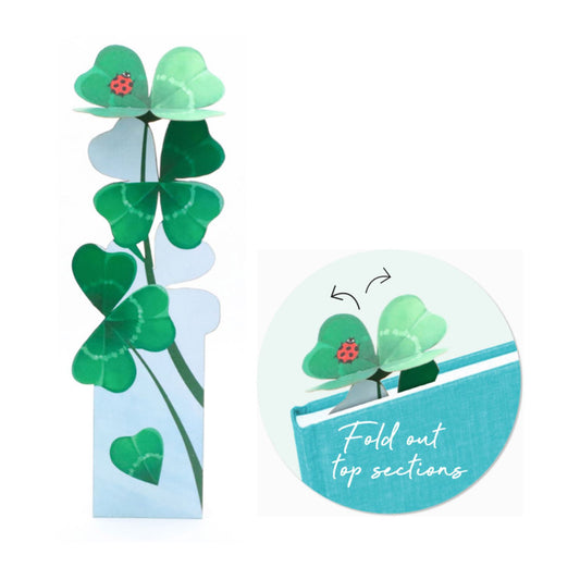 Good Luck Quilled Bookmark