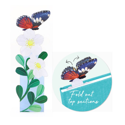 Butterfly Quilled Bookmark