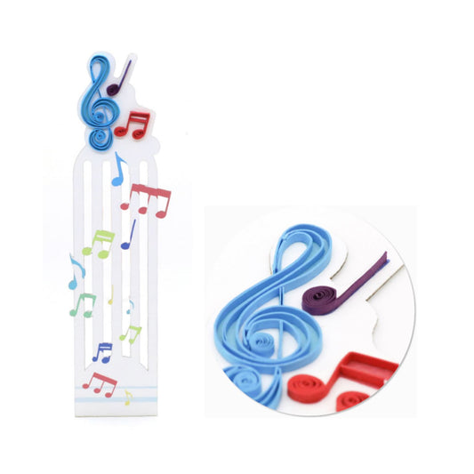 Music Quilled Bookmark