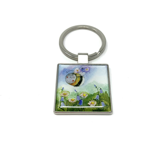 Bee Keyring