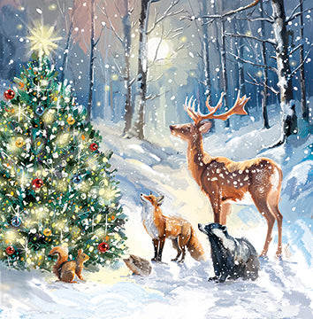Tree & Animals x 12