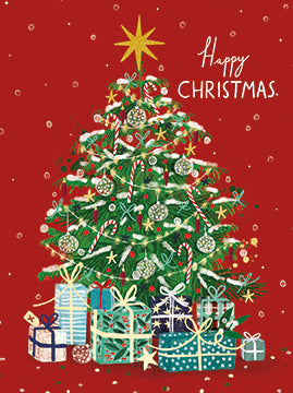 Presents By The Tree x 8