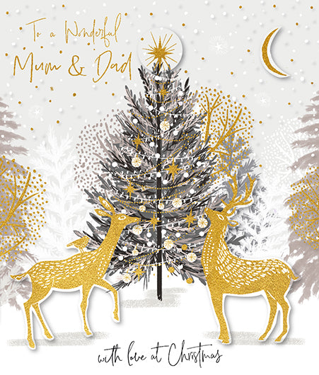 Wonderful Mum And Dad Gold Stags