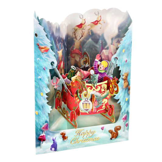 Sleigh Swing Card