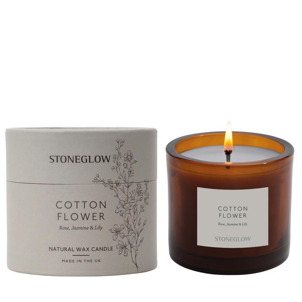 Stoneglow - The Walled Garden - Cotton Flower - Tumbler