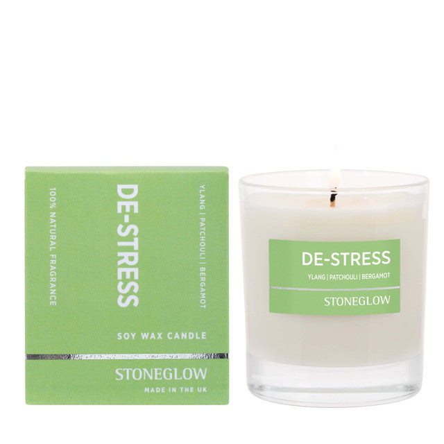 Stoneglow Wellbeing - De-Stress Candle