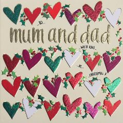 Mum And Dad Hearts