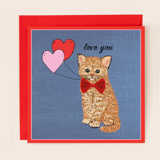 Ginger Cat Love You