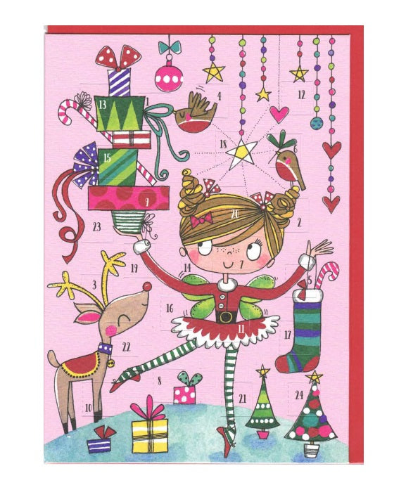 Santa Girl Mini Advent Calendar