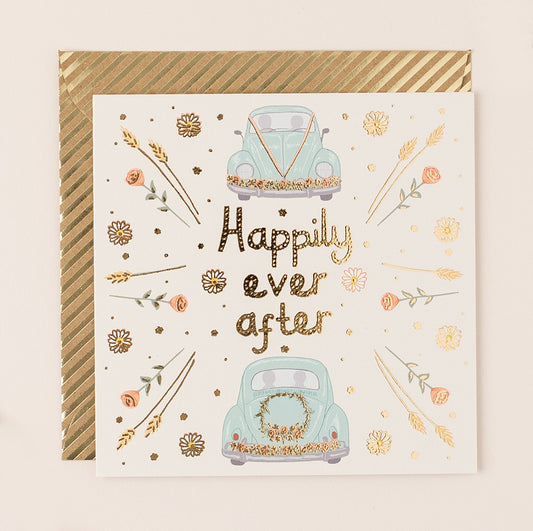 Gold Foiled Happily Ever After