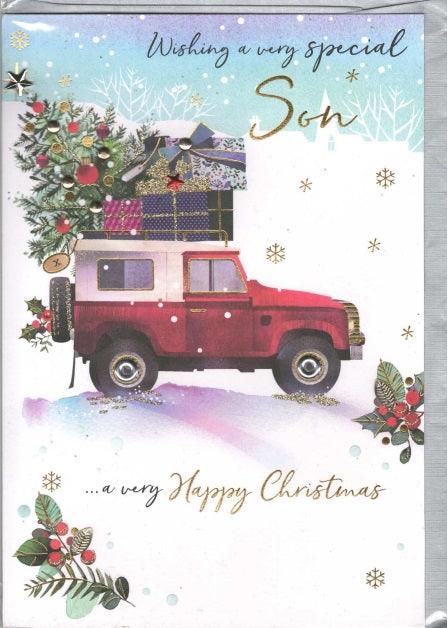 Son Land Rover Christmas