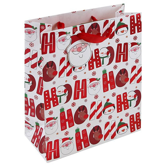 Ho Ho Ho Medium Gift Bag