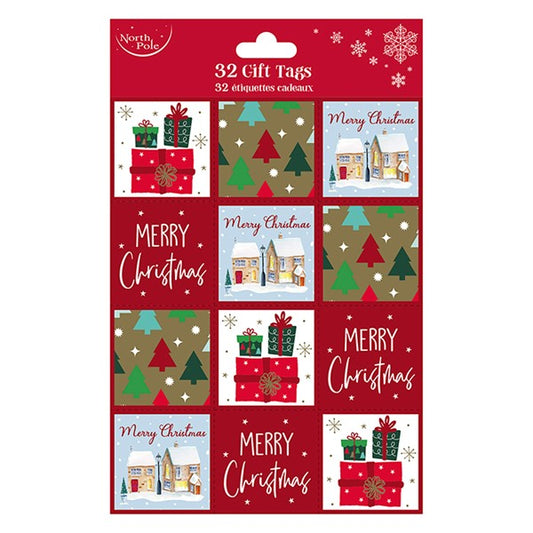 32pk Contemporary Gift Tags